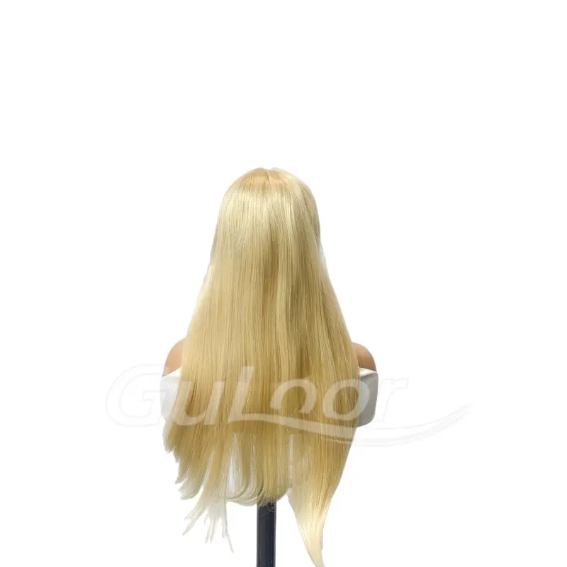 7x7 Size Natural Straight Color #22 Full Lace Human Hair Topper 22 Inches